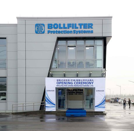 Ouverture de la société Bollfilter中国制造有限公司,